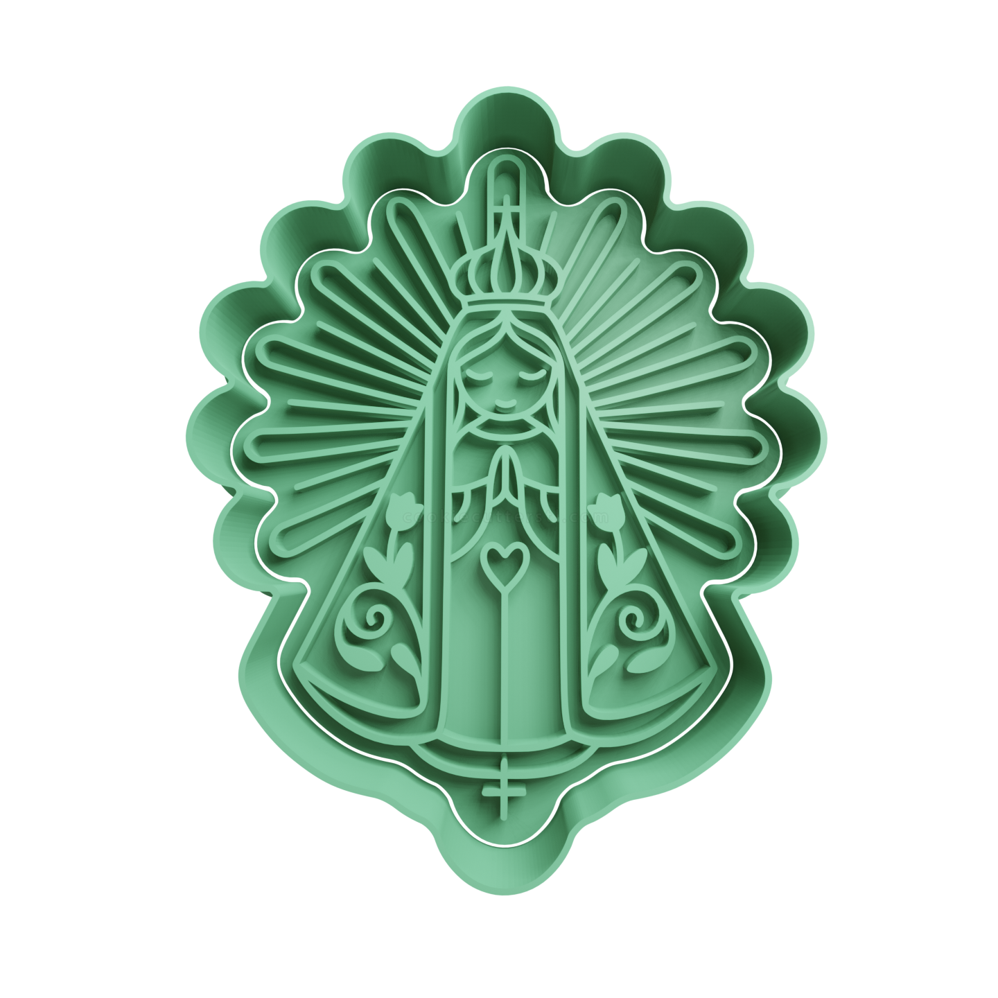 Virgen Cortante Para Galletitas 7 1 Cortantes Para Galletitas Virgen Cortante Para Galletitas 7