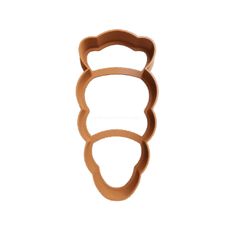 Zanahoria Contorno Cortante Para Galletitas