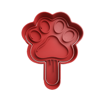 Pawpsicle Helado Forma De Huella Zootopia Cortante Para Galletitas