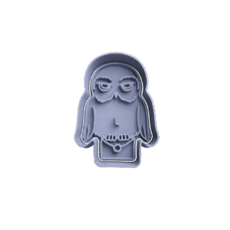 Buho De Harry Potter Cortante Para Galletitas