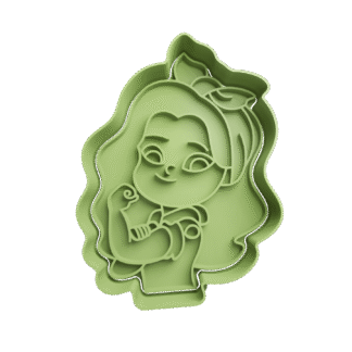 Mujer Fuerte Dia De La Mujer Cortante Para Galletitas