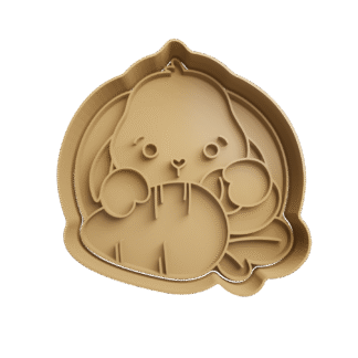 Conejo Con Zanahoria Cortante Para Galletitas