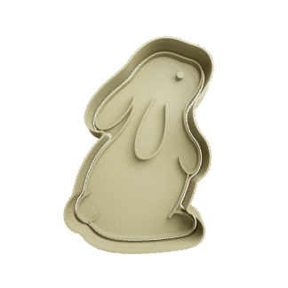 Conejo Parado 3 Cortante Para Galletitas