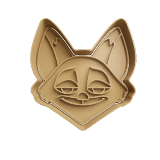 Nick Wilde Zorro De Zootopia Cortante Para Galletitas