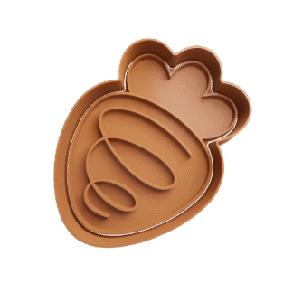 Zanahoria Cute Cortante Para Galletitas