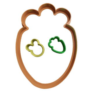 Tateti De Pascua Gigante Cortantes Para Galletitas